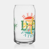 Drinkware Set Blikvorm Glas (Achterkant)