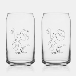 Drinkware Set Blikvorm Glas
