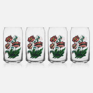 Drinkware Set Blikvorm Glas