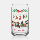 Drinkware Set-Christmas Basics blikvormig glas (Achterkant)