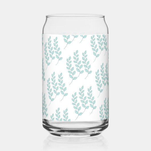 Drinkware Set Cute Green Leaves  (Verso)