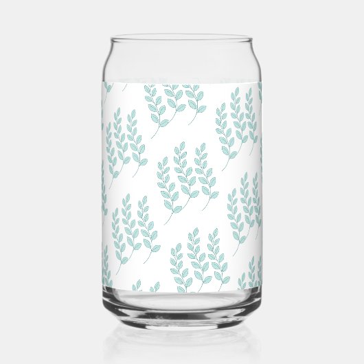 Drinkware Set Cute Green Leaves (Gauche)