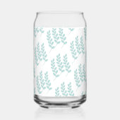 Drinkware Set Cute Green Leaves Blikvorm Glas (Voorkant)