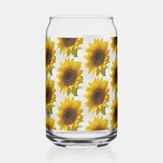 Drinkware Set Cute Sunflower  (Recto)