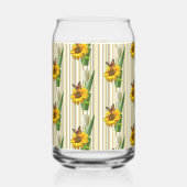 Drinkware Set Cute Sunflower Butterfly (Recto)