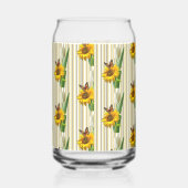 Drinkware Set Cute Sunflower Butterfly  (Droite)