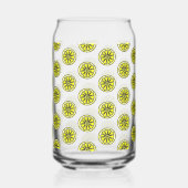 Drinkware Set Cute Yellow Lemons (Verso)