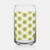 Drinkware Set Cute Yellow Lemons (Gauche)