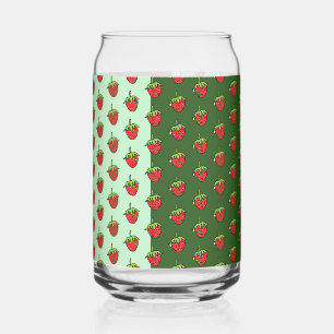 Drinkware Set Hunter Groen Licht Aardbei Blikvorm Glas