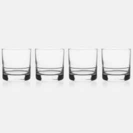 Drinkware Set met gietlijn Whisky Glas