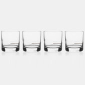 Drinkware Set met gietlijn Whisky Glas (Rechts)