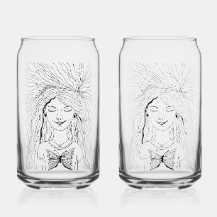 Drinkware Set peace girl