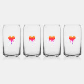 Drinkware Set - Small hearts, big bursts (Dos)