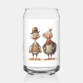 Drinkware Set Turkeys (Gauche)