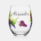 Drinkware Set Wijnglas Zonder Voet (Achterkant)