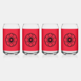 drinkwaterset blikvorm glas