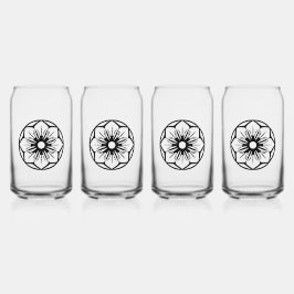 drinkwaterset blikvorm glas