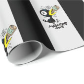 Drinky Crow Dook Wrapping Paper Cadeaupapier (Rol Hoek)