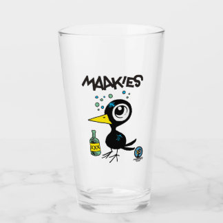 Drinky Crow Pint Glass Glas