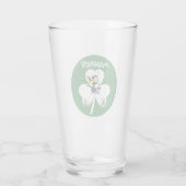 Drinky Crow Pint Glass Glas (Achterkant)