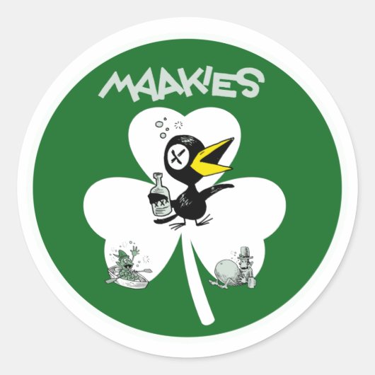 Drinky Crow stickers (Voorkant)