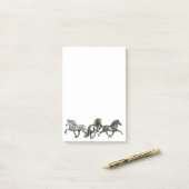 Drio van IJslanders Post-it® Notes (Op bureau)