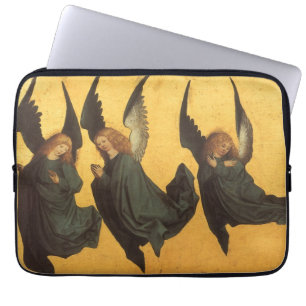 Drio van Renaissance-Engelen door Meester van het Laptop Sleeve