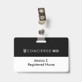 Drip & CMD Badge (back and front) (Dos avec clip)