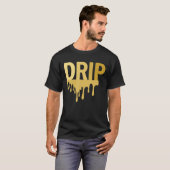 Drip Golden T-shirt (Voorkant volledig)