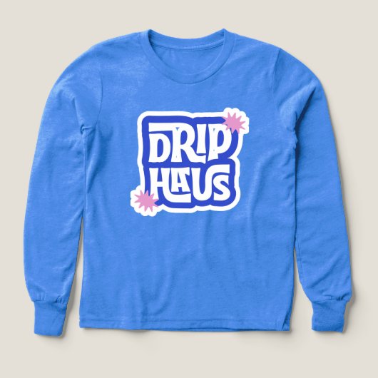 Drip Haus – Retro Speels Logo (Voorkant)