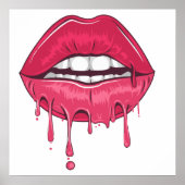 Drip Lip Poster (Voorkant)