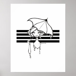 Drip Poster, 16x20 Poster