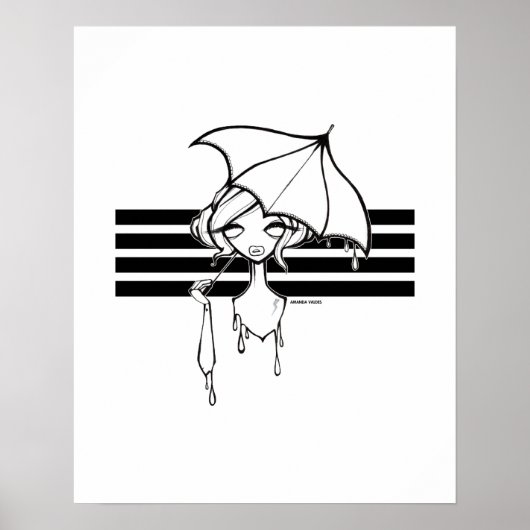 Drip Poster, 16x20 Poster (Voorkant)