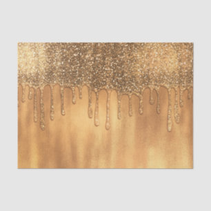Driping in Gold Honey Glitter Sweet 16 Party Tissuepapier