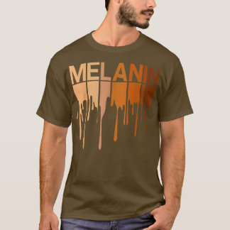 Drippin Melanin Vrouwen Pride Black History Maand T-shirt