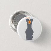 Drippin' Ronde Button 3,2 Cm (Voorkant /achterkant)