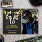 Drippin Swag 16 met fotolandschap Kaart