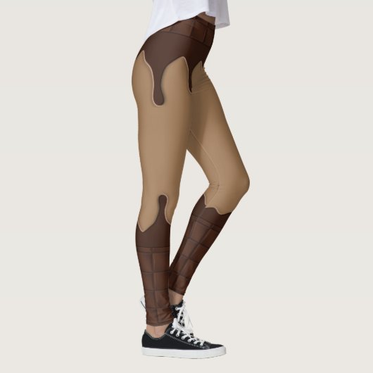 Dripping Chocolate Snoep Bar Leggings (Rechts)
