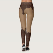 Dripping Chocolate Snoep Bar Leggings (Achterkant)