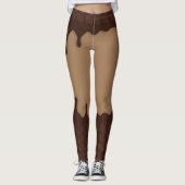 Dripping Chocolate Snoep Bar Leggings (Voorkant)