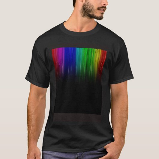 Dripping colours t-shirt (Voorkant)