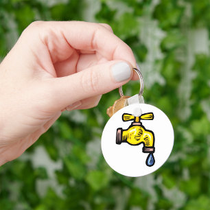 Dripping kraan Sleutelhanger
