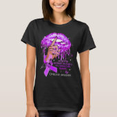 Dripping Lips Vlinders Vrouwen Overdosis Bewustzij T-shirt (Voorkant)