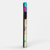 Dripping Paint Business of persoonlijke QR-code Case-Mate iPhone Case (Achterkant/rechts)