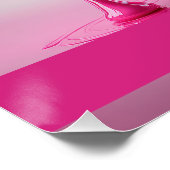 Dripping Pink Letter A - Customizable Name Poster  Perfect Poster (Hoek)