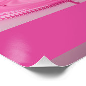 Dripping Pink Letter C - Customizable Name Poster  (Coin)