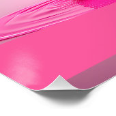 Dripping Pink Letter I - Customizable Name Poster  (Coin)