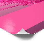 Dripping Pink Letter K - Customizable Name Poster (Coin)