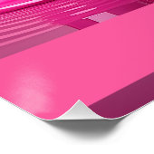 Dripping Pink Letter M - Customizable Name Poster Perfect Poster (Hoek)