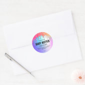 Dripping Rainbow Body Butter Labels (Envelop)